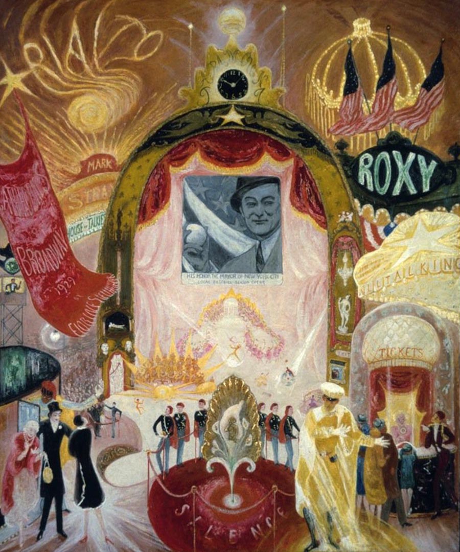 Florine Stettheimer The cathedrals of Broadway